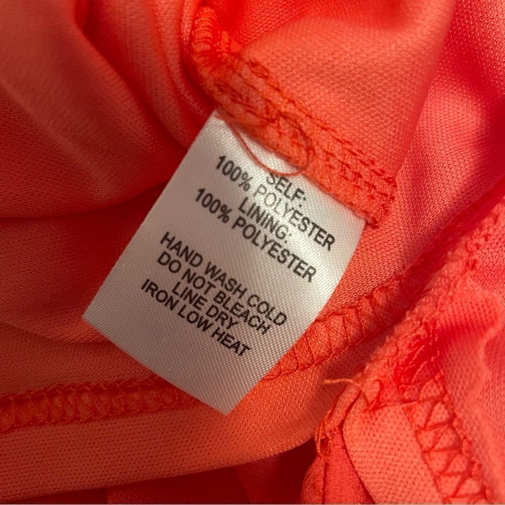 Lulus Divine Dahlia Midi Dress Coral Pink Small NWT - Picture 6 of 9